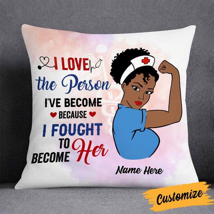 Personalized BWA Nurse Become Her Pillow DB177 95O58 1