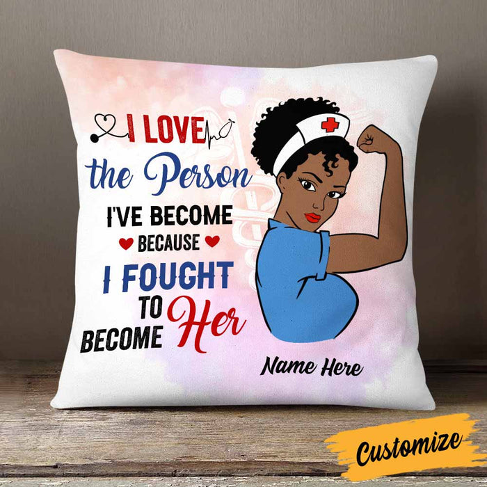 Personalized BWA Nurse Become Her Pillow DB177 95O58 1