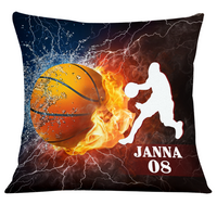 Personalized Love Basketball Pillow DB185 87O24 thumb 1