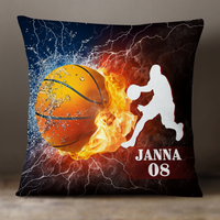Personalized Love Basketball Pillow DB185 87O24 thumb 1