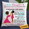 Personalized BWA Daughter Pillow DB182 85O34 1