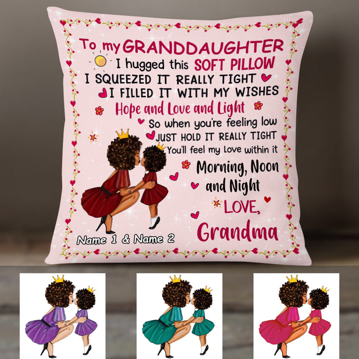 Personalized BWA Mom Grandma Daughter Granddaughter Pillow DB181 87O19 1