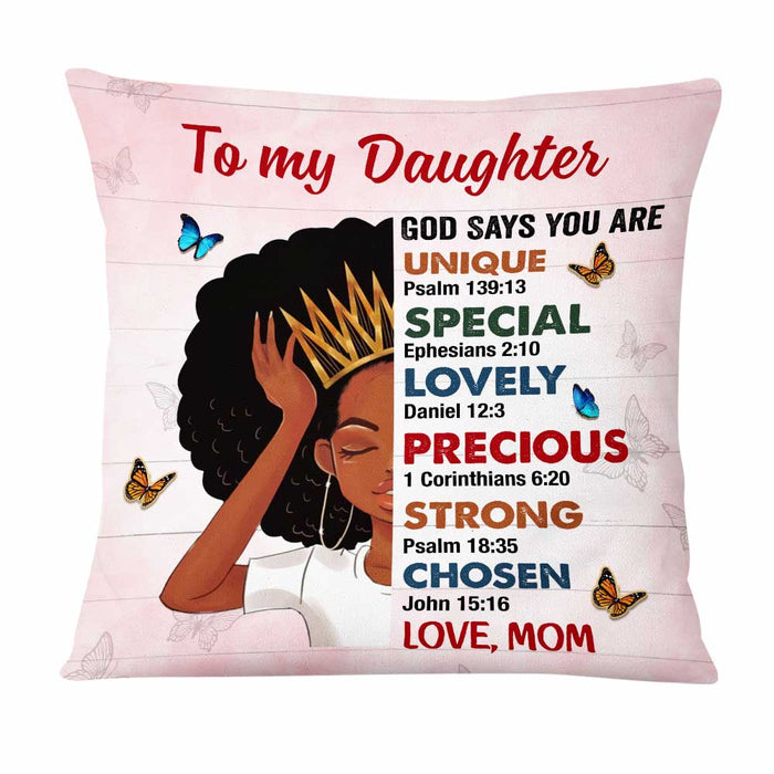 Personalized BWA Mom Grandma Daughter Granddaughter Pillow DB188 87O47 1