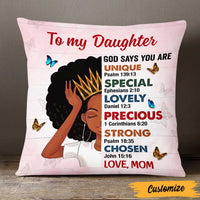 Personalized BWA Mom Grandma Daughter Granddaughter Pillow DB188 87O47 thumb 1