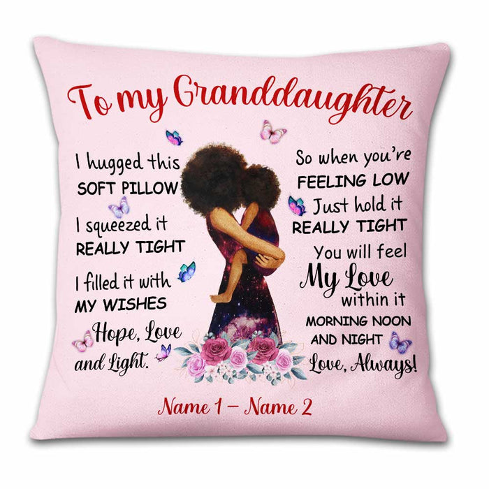 Personalized BWA Daughter Granddaughter Mom Grandma Pillow DB181 95O23 1