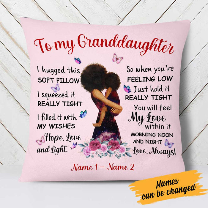 Personalized BWA Daughter Granddaughter Mom Grandma Pillow DB181 95O23 1
