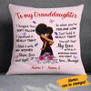 Personalized BWA Daughter Granddaughter Mom Grandma Pillow DB181 95O23 1
