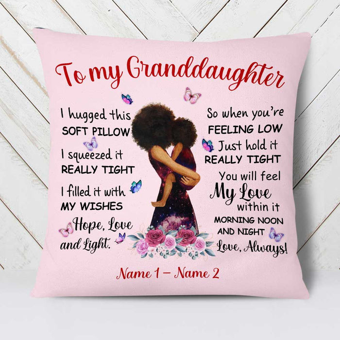 Personalized BWA Daughter Granddaughter Mom Grandma Pillow DB181 95O23 1