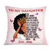 Personalized Mom To My Daughter Pillow DB183 87O57 1