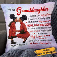 Personalized BWA Daughter Granddaughter Mom Grandma Pillow DB181 30O24 thumb 1