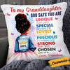 Personalized BWA Daughter Granddaughter Mom Grandma Pillow DB187 30O34 1