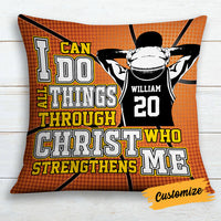 Personalized Love Basketball Pillow DB187 30O18 thumb 1