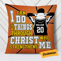 Personalized Love Basketball Pillow DB187 30O18 thumb 1