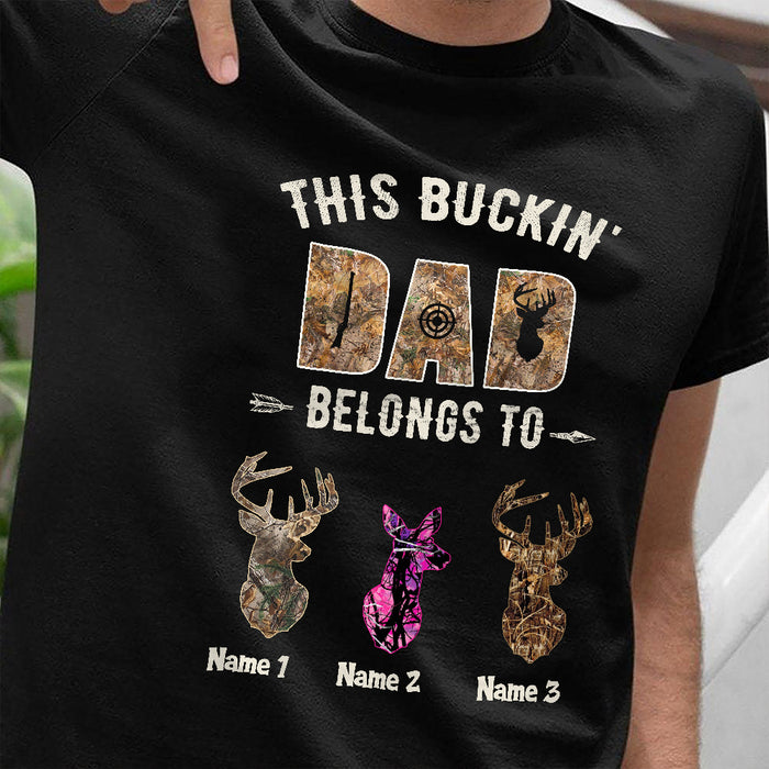 Personalized Hunting Dad Grandpa Belongs To T Shirt AP226 65O57 1