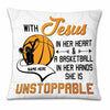Personalized Love Basketball Pillow DB186 87O23 1