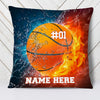 Personalized Love Basketball Pillow DB182 26O19 1