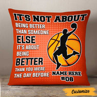 Personalized Love Basketball Pillow DB183 26O47 thumb 1