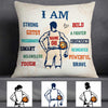 Personalized Love Basketball Player Pillow DB183 95O57 1
