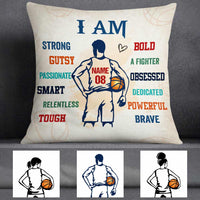 Personalized Love Basketball Player Pillow DB183 95O57 thumb 1