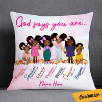 Personalized BWA Daughter Granddaughter Pillow DB184 95O36 thumb 1