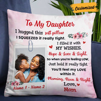 Personalized Daughter Photo Pillow DB187 26O57 thumb 1
