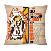 Personalized Love Basketball Player Pillow DB185 95O47 thumb 1