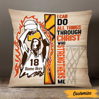 Personalized Love Basketball Player Pillow DB185 95O47 thumb 1