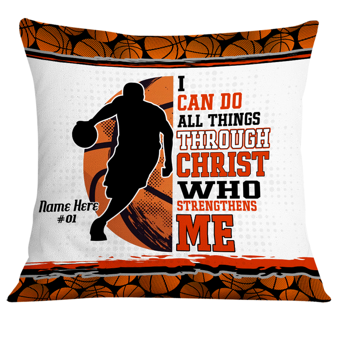 Personalized Love Basketball Pillow DB185 26O24 1