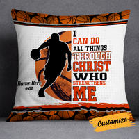 Personalized Love Basketball Pillow DB185 26O24 thumb 1