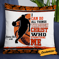 Personalized Love Basketball Pillow DB185 26O24 thumb 1