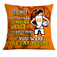 Personalized Love Basketball Pillow DB187 26O18 thumb 1