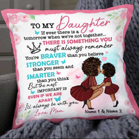 Personalized Mom Grandma BWA Daughter Granddaughter Pillow DB184 23O34 thumb 1