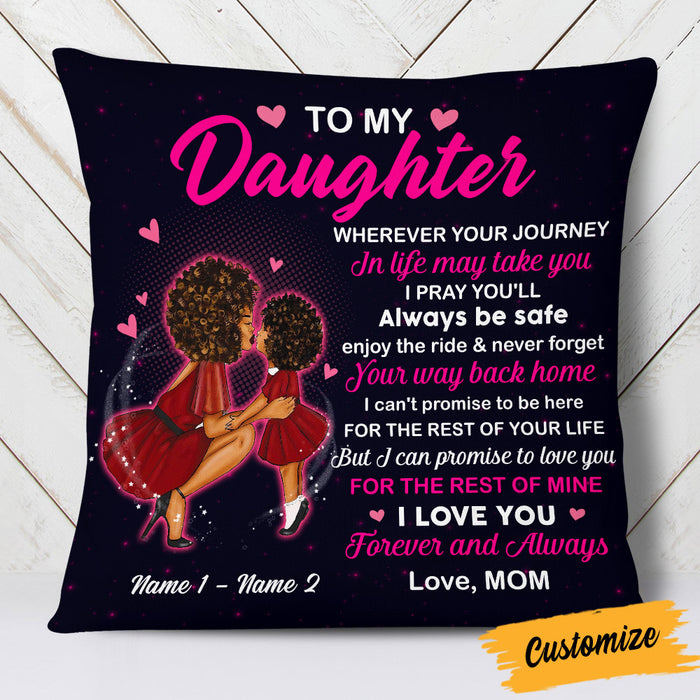 Personalized Mom Grandma BWA Daughter Granddaughter Pillow DB201 23O53 1