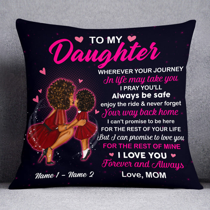 Personalized Mom Grandma BWA Daughter Granddaughter Pillow DB201 23O53 1