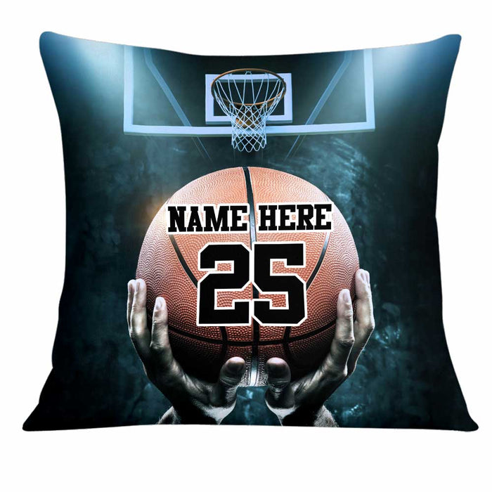Personalized Love Basketball Player Pillow DB201 95O34 1