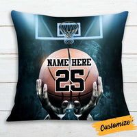 Personalized Love Basketball Player Pillow DB201 95O34 thumb 1