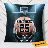 Personalized Love Basketball Player Pillow DB201 95O34 thumb 1