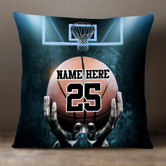 Personalized Love Basketball Player Pillow DB201 95O34 1
