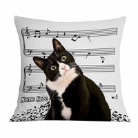 Personalized Cat Photo Silence Pillow DB203 95O58 thumb 1