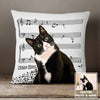 Personalized Cat Photo Silence Pillow DB203 95O58 1