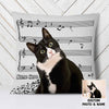 Personalized Cat Photo Silence Pillow DB203 95O58 1