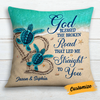 Personalized Couple Love Turtle Pillow DB201 81O24 1
