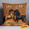 Personalized Horse Couple Love Pillow DB201 87O53 1