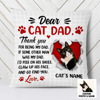 Personalized Cat Photo Pillow DB202 30O23 thumb 1