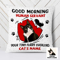 Personalized Cat Photo Pillow DB203 30O23 thumb 1