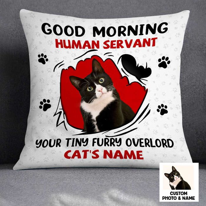 Personalized Cat Photo Pillow DB203 30O23 1