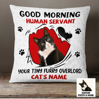 Personalized Cat Photo Pillow DB203 30O23 thumb 1