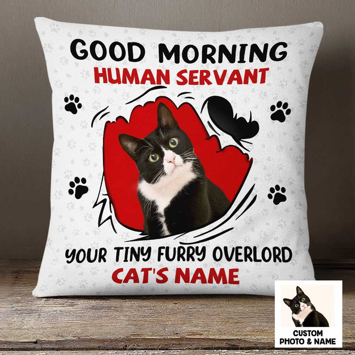 Personalized Cat Photo Pillow DB203 30O23 1