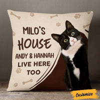 Personalized Cat Photo Pillow DB204 30O57 thumb 1
