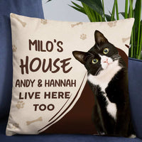 Personalized Cat Photo Pillow DB204 30O57 thumb 1